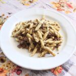 strozzapreti al ragù di cinghiale