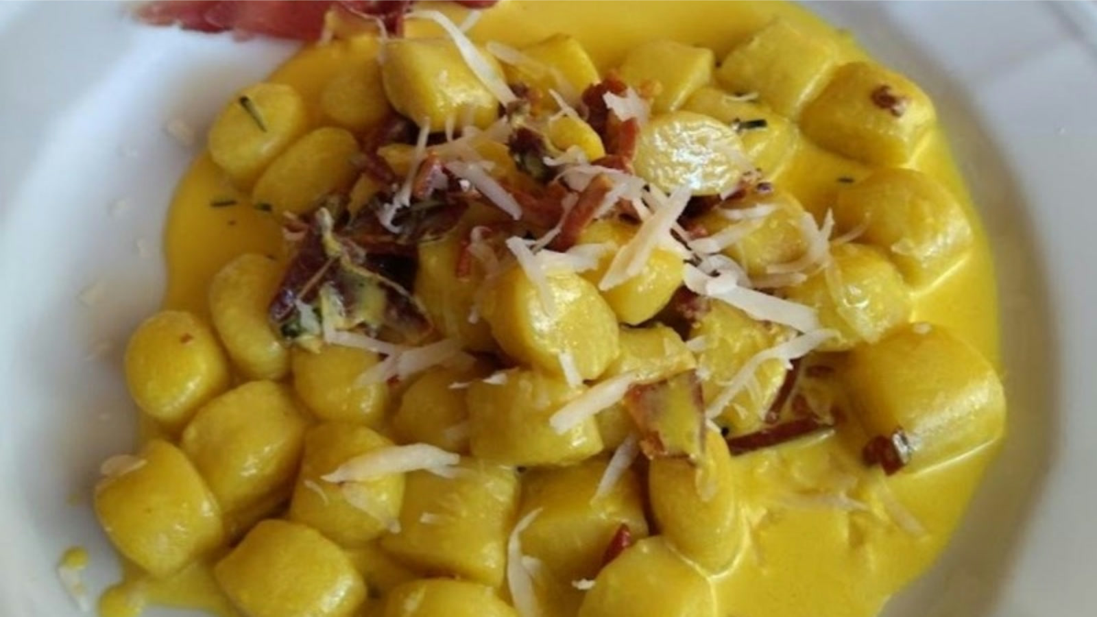 Piatto stagionale del Rifugio Shambalà